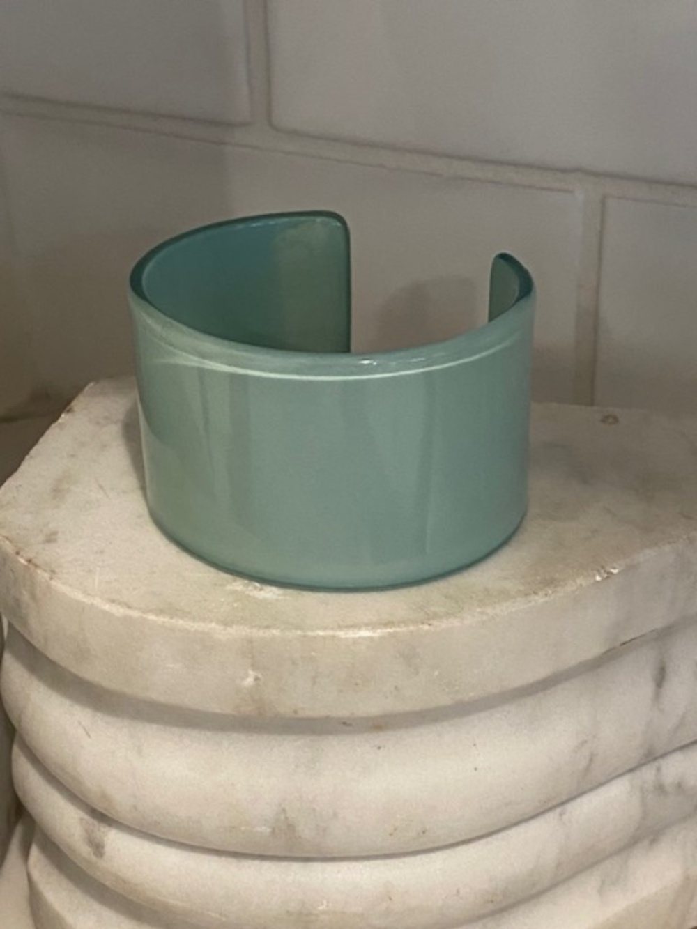 Lucite Cuff Bracelet
